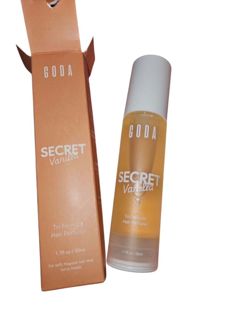 GODA Scented Hair Mist Perfume - Rose Copper New in Packaging--Secret Vanilla